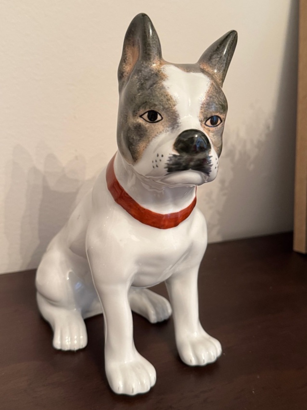 Chelsea House Rare PorcelainDog Figurine. In Mint Condition !  2 available.